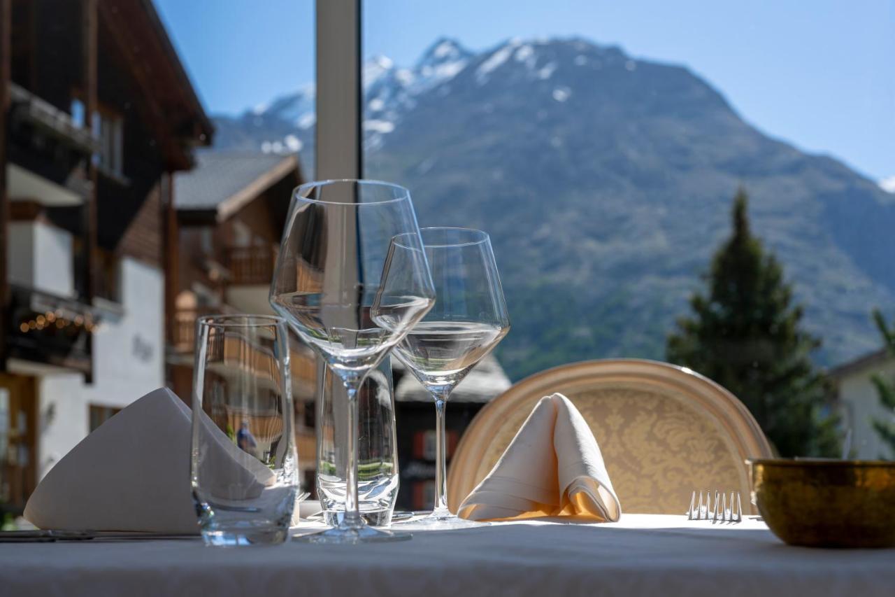 Wellnesshotel Schweizerhof Зас-Фе Екстер'єр фото