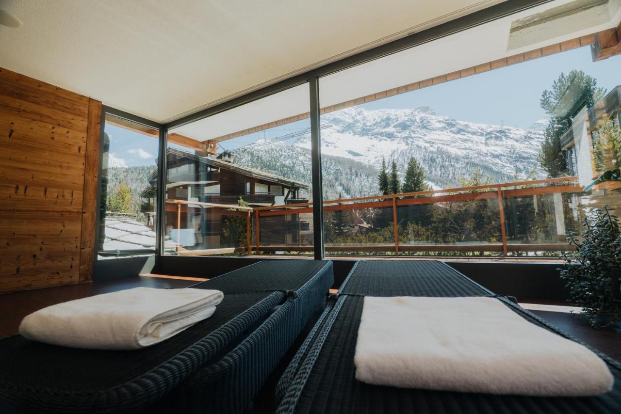 Wellnesshotel Schweizerhof Зас-Фе Екстер'єр фото
