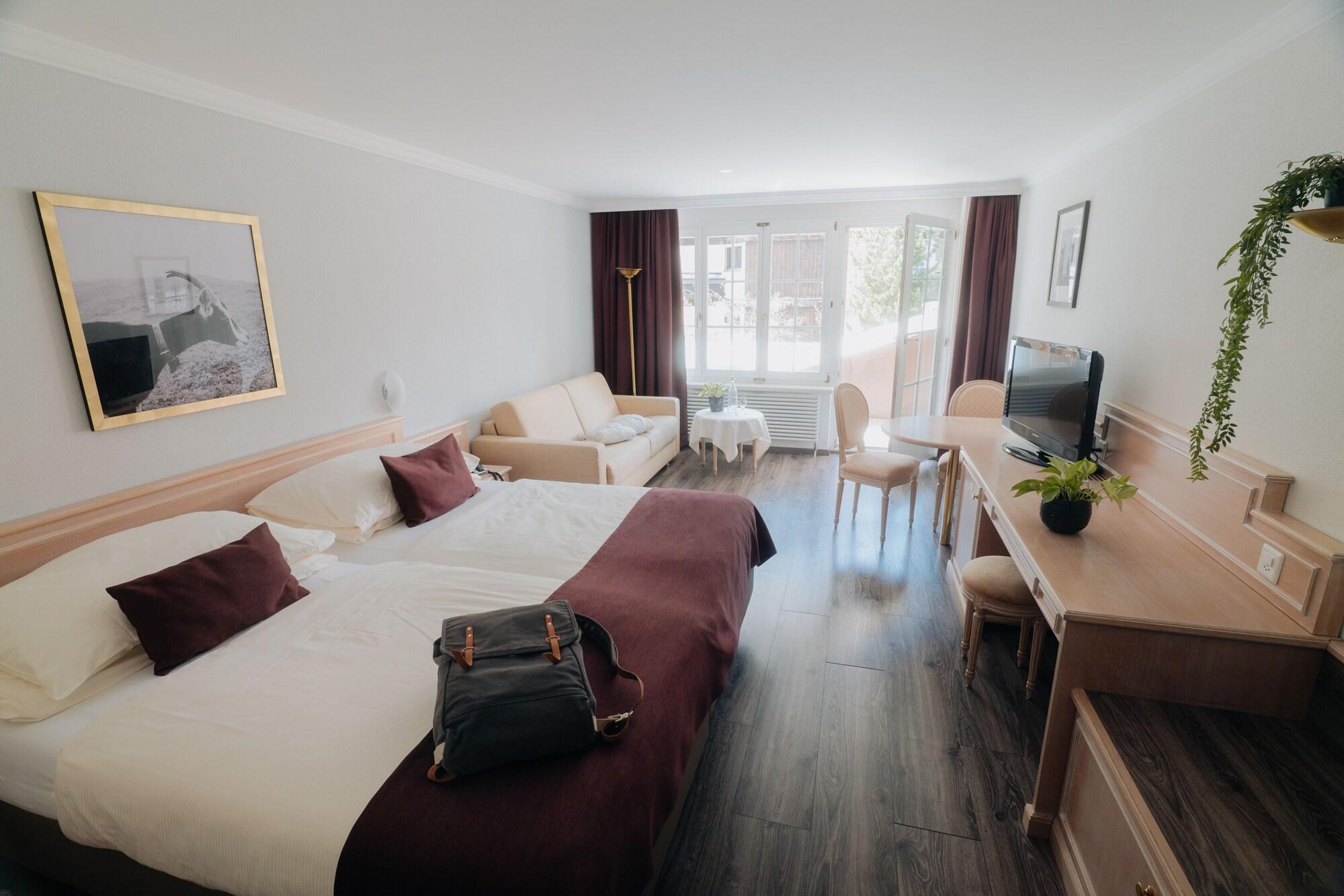 Wellnesshotel Schweizerhof Зас-Фе Екстер'єр фото